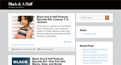 Desktop Screenshot of blackandahalf.com